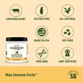 Stellar Biotics Pet Health. Delimmune - Max Immune Forte™ for Dogs 4 Stellar Biotics Pet Health. Delimmune - Max Immune Forte™ for Dogs - Image 2