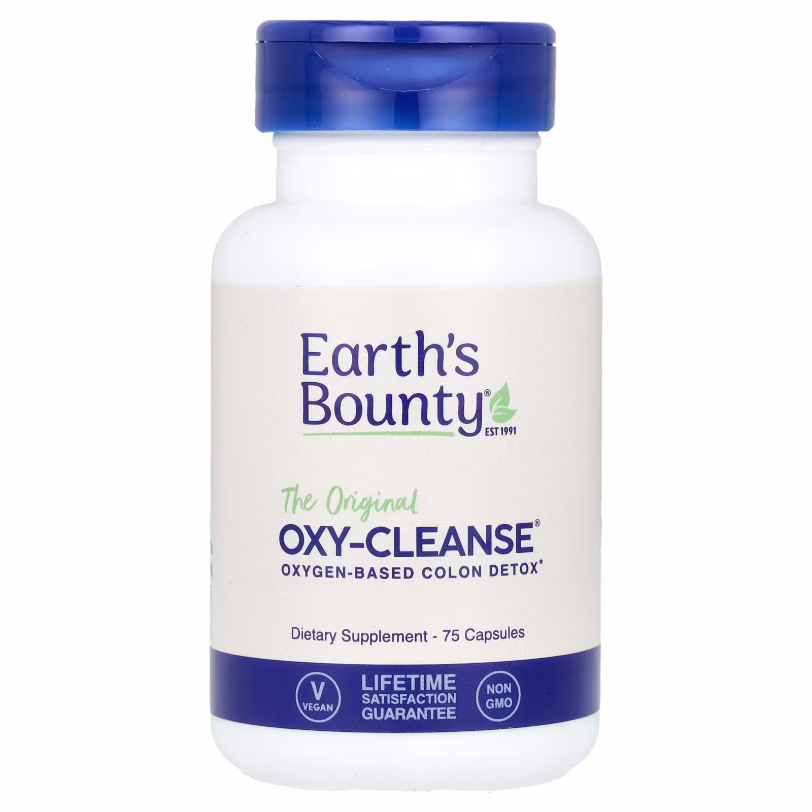 Oxy-Cleanse, Oxygen Colon Conditioner, 75 Vegetarian Capsules 1 oxycleanse oxygen colon flush tablets
