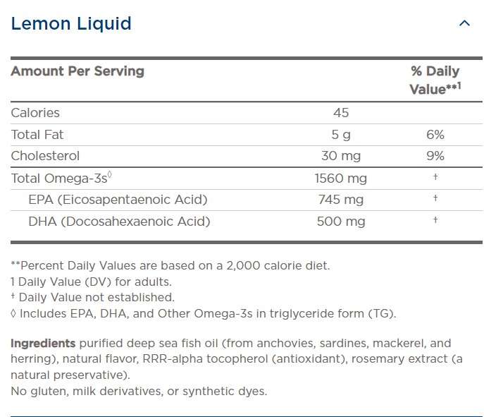 nordic natural lemon