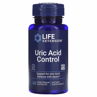 Uric Acid Control, 60 Vegetarian Capsules - Life Extension