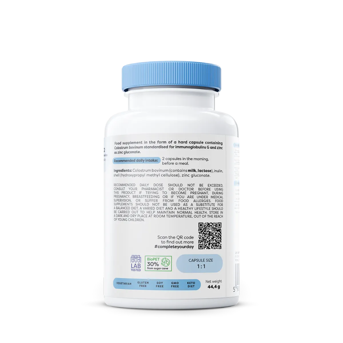 Osavi Colostrum Immuno 800 mg - 60 capsules 2 Osavi Colostrum Immuno 800 mg - 60 capsules - Image 2