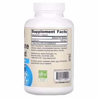 Jarrow Formulas Glutathione Reduced - 500mg - 150 vcaps 3 Jarrow Formulas Glutathione Reduced - 500mg - 150 vcaps - Image 2