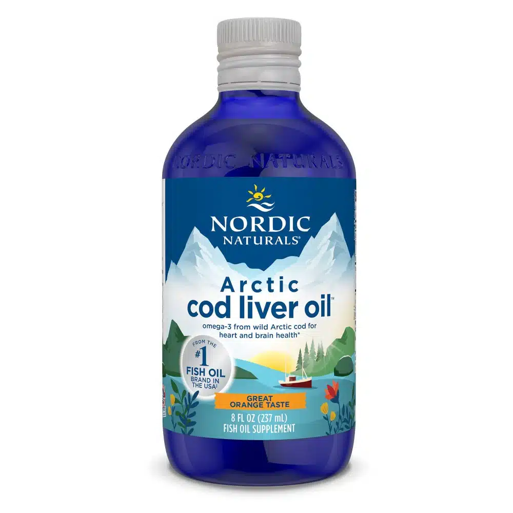 Nordic Naturals Arctic Cod Liver Oil - 1060mg Orange - 237 ml. 1 Nordic Naturals Arctic Cod Liver Oil - 1060mg Orange - 237 ml