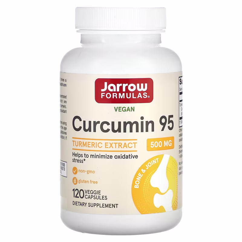 Jarrow Formulas Curcumin 95 - 500mg - 120 vcaps 1 Jarrow Formulas Curcumin