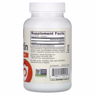 Jarrow Formulas Quercetin - 500mg - 100 vcaps 3 Jarrow Formulas Quercetin - 500mg - 100 vcaps - Image 2