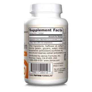 Jarrow Formulas Astaxanthin - 12mg - 60 softgels 3 Jarrow Formulas Astaxanthin - 12mg - 60 softgels - Image 2