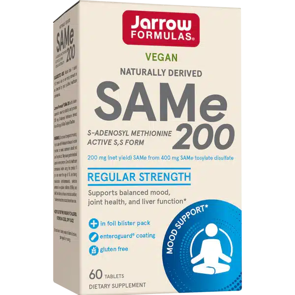 Jarrow Formulas SAMe 200 - 60 tablets 1 Jarrow Formulas SAMe 200 - 60 tablets