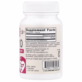 Jarrow Formulas Co-Q10 - 100mg - 60 vcaps 3 Jarrow Formulas Co-Q10 - 100mg - 60 vcaps - Image 2