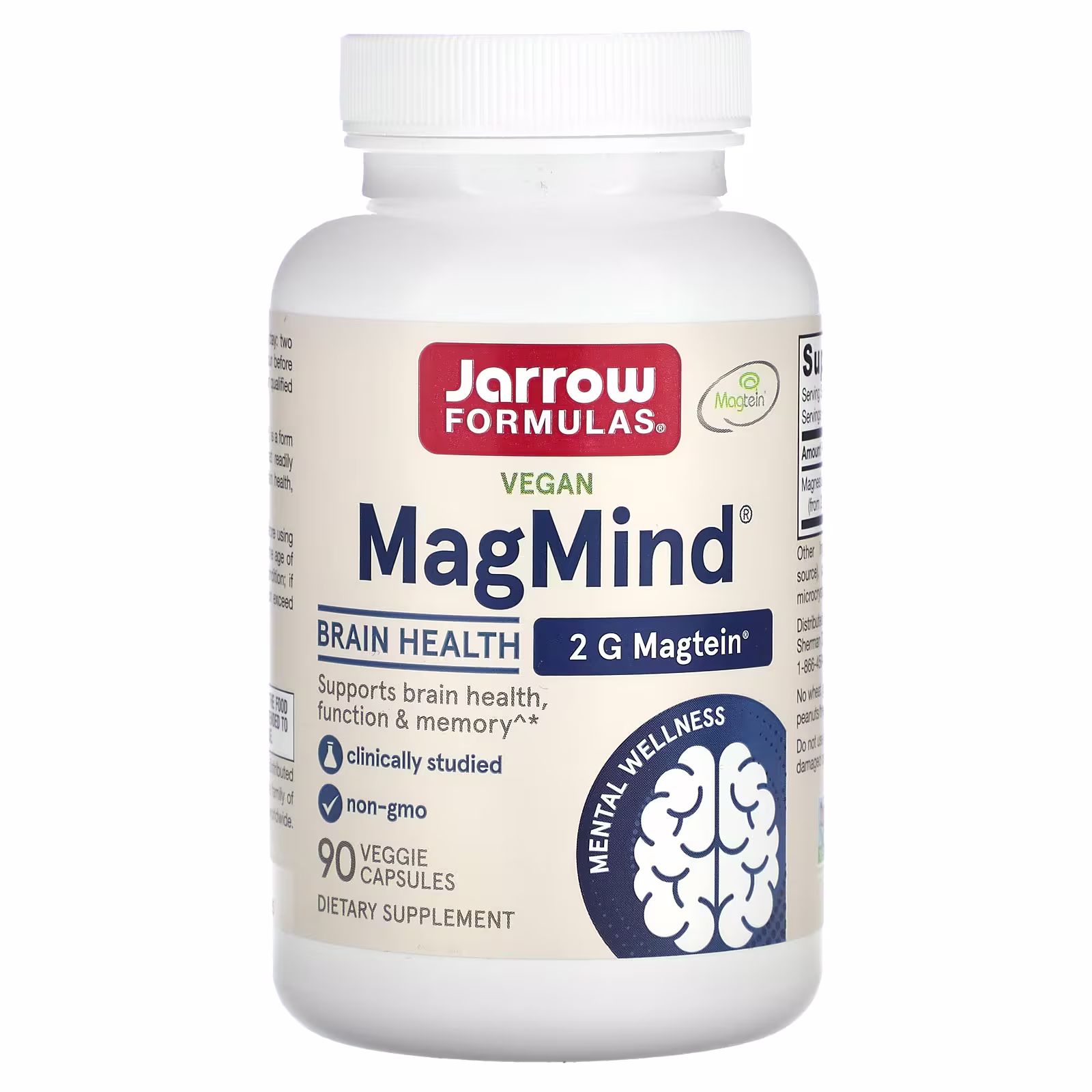 Jarrow Formulas MagMind - 90 vcaps 1 Jarrow Formulas MagMind