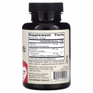Jarrow Formulas Toco-Sorb - 60 softgels 3 Jarrow Formulas Toco-Sorb - 60 softgels - Image 2