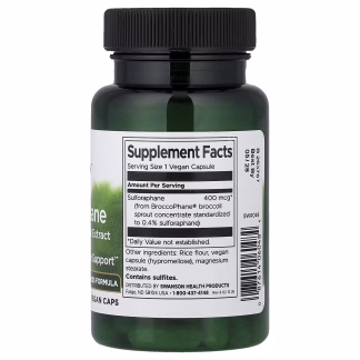Swanson Sulforaphane from Broccoli Sprout Extract, 400mcg - 60 vcaps 3 Swanson Sulforaphane from Broccoli Sprout Extract, 400mcg - 60 vcaps - Image 2