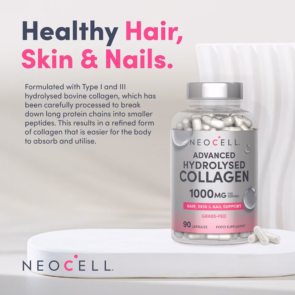 NeoCell New Advanced Hydrolysed Collagen, 1000mg - 90 cap 2 NeoCell New Advanced Hydrolysed Collagen, 1000mg - 90 cap - Image 2